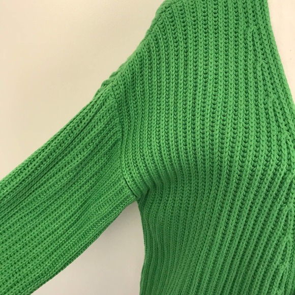NWT Code X Mode Knit Green Cardigan Sweater - Picture 5 of 11